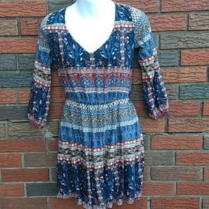 Beautiful Hollister Boho Mini Dress